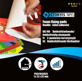 PS411912X25 Dobbeltklebende limputer - PS411912X25 Product