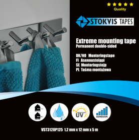 VST3120P125 Dobbeltsidig speil/monteringstape - VST3120P125 Product