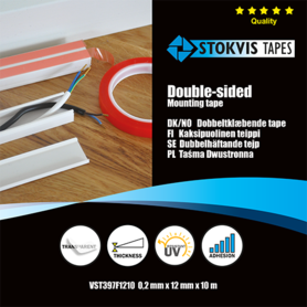 VST397F1210 Dobbeltsidig tape, tynn - VST397F1210 Product